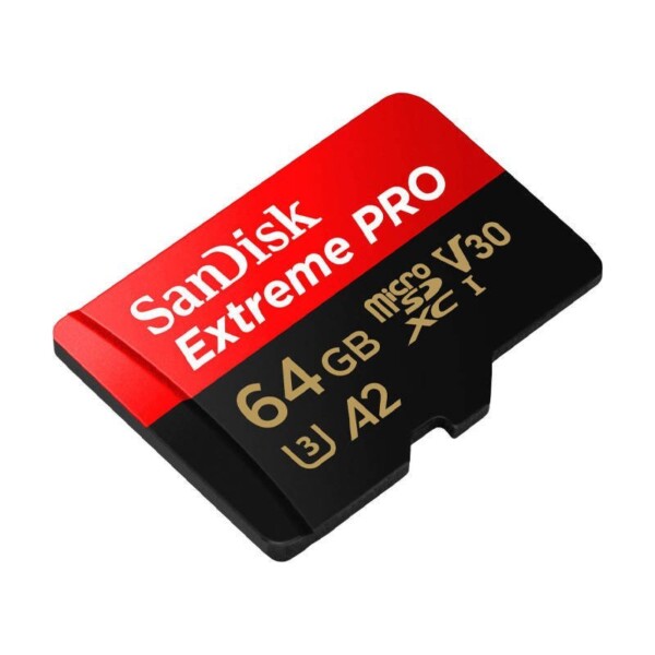 Paměťová karta SANDISK EXTREME PRO microSDXC 64GB 200/90 MB/s UHS-I U3 (SDSQXCU-064G-GN6MA) cena