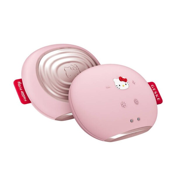 Sonic Facial Massager Warm & Cool 8in1 Geske with APP (Hello Kitty pink) distributor