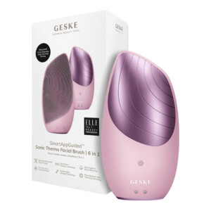 Sonic Thermo Facial Brush 6 in 1 Geske with APP (pink)