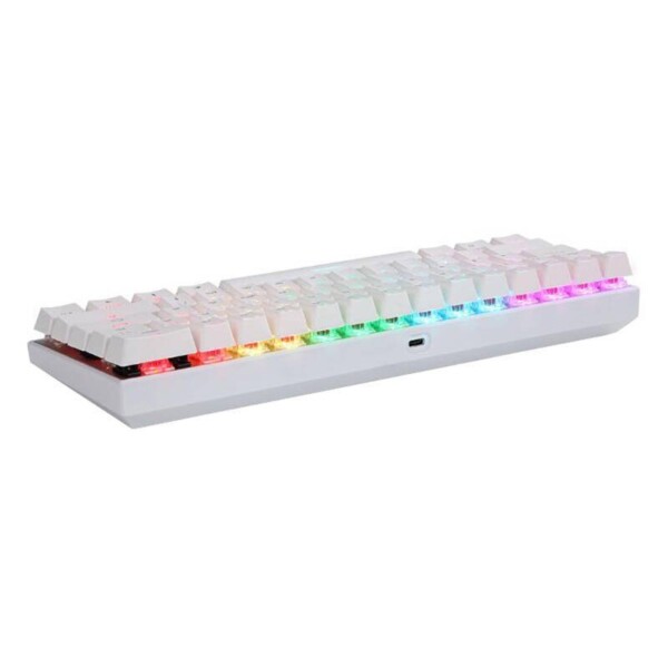 Wireless mechanical keyboard Motospeed SK62 White (red switch) sk