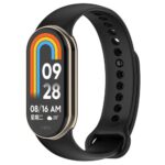 Silikónový remienok pre Xiaomi Smart Band 8 - Čierny