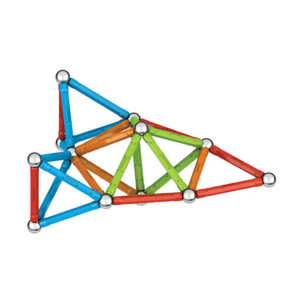 Klocki magnetyczne Supercolor RE 60 elementów GEOMAG GEO-384 sk