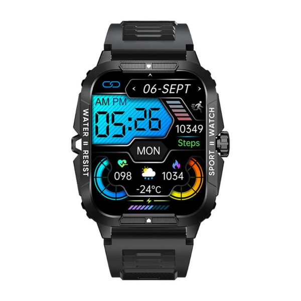 Smartwatch Colmi P76 (czarny) cena