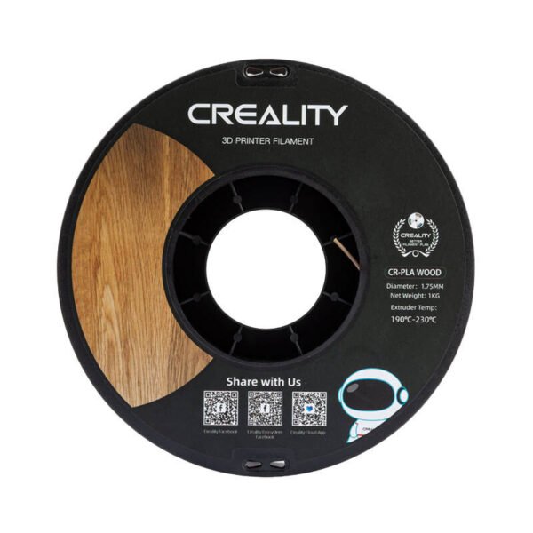 CR-PLA Wood Filament Creality (White Pine) navod