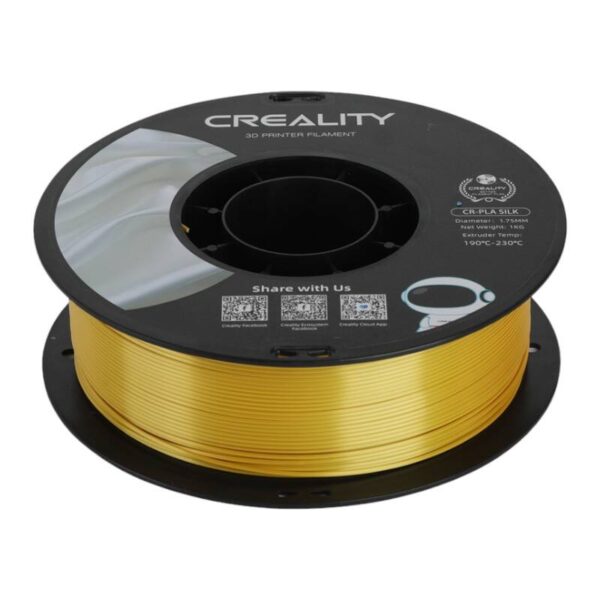 CR-Silk PLA Filament Creality (Gold) navod