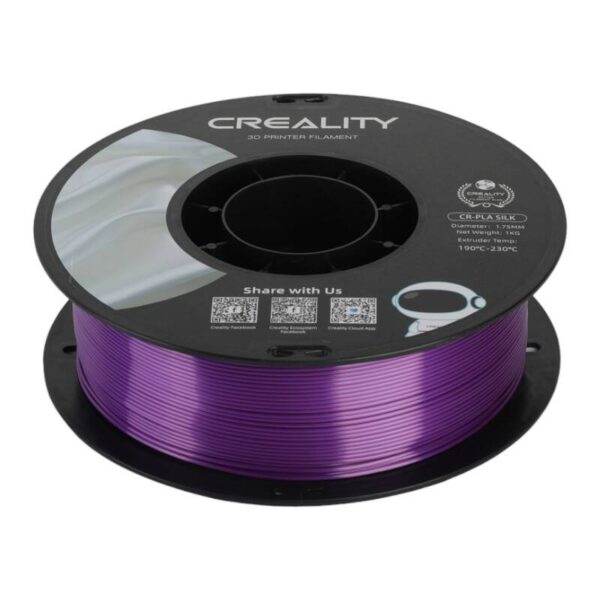 CR-Silk PLA Filament Creality (Purple) navod