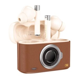 ONIKUMA T18 Bluetooth In-Ear Earphones Brown