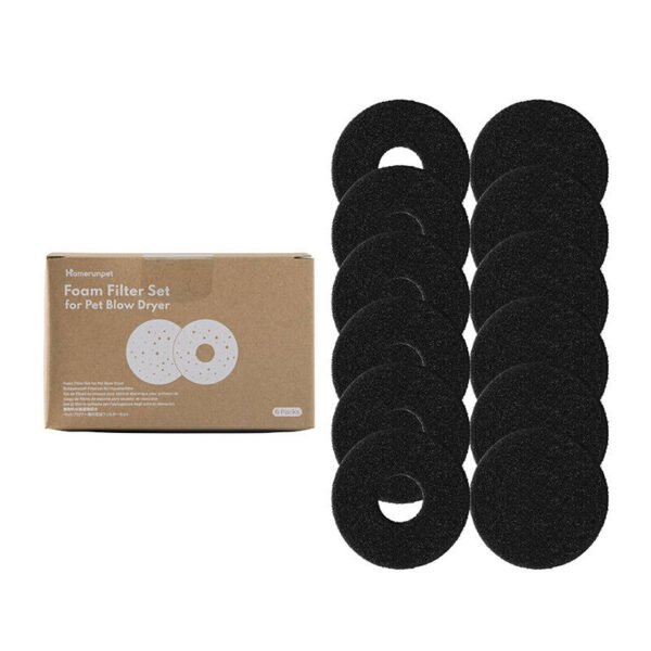 Replacement filter pack for blow dryer Homerunpet PD10 navod