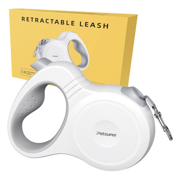 Petsuper Dog Automatic Retractable Leash 5m (white) distributor