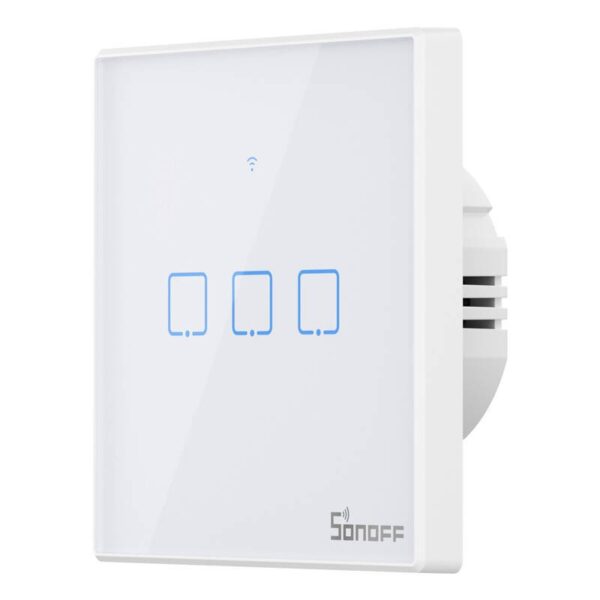 Smart Switch WiFi + RF 433 Sonoff T2 EU TX (3-channel) updated cena