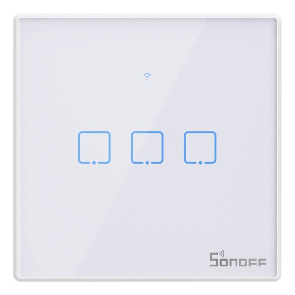 Smart Switch WiFi + RF 433 Sonoff T2 EU TX (3-channel) updated navod