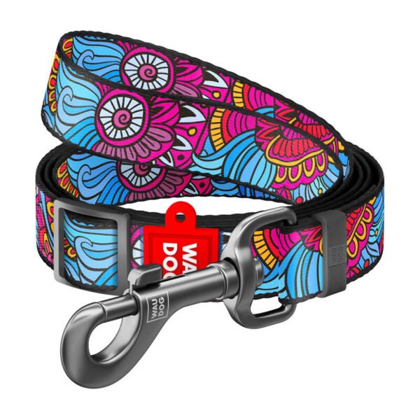 Nylon dog leash WAUDOG "Summer"