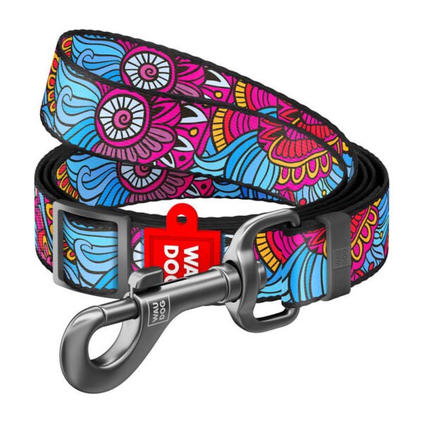 Nylon dog leash WAUDOG "Summer"