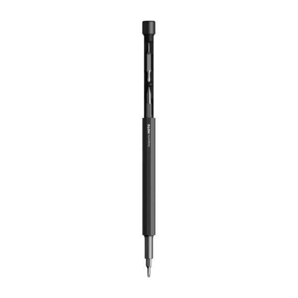 Pocket precision screwdriver and everlasting pen 5 in 1 HOTO QWLSD013 (black)