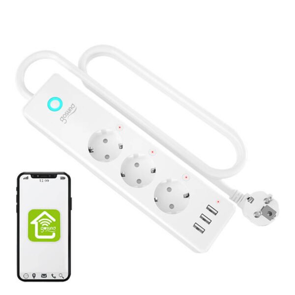 Smart WiFi power strip Gosund P1 PLUS (4x AC schuko