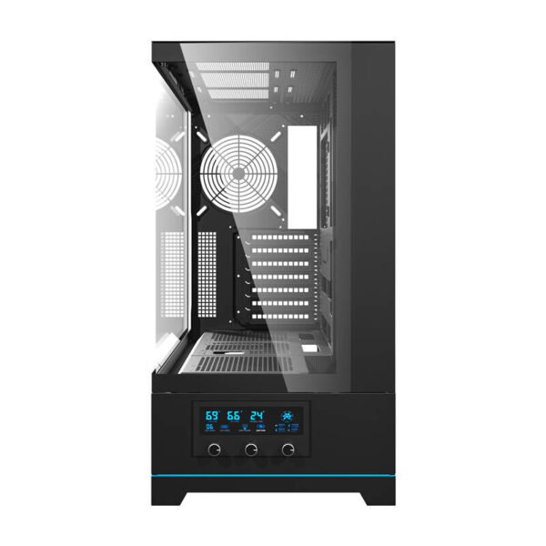 Darkflash Computer Case DY451 Black without fans cena