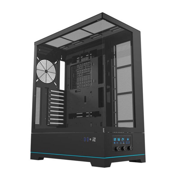 Darkflash Computer Case DY451L Black without fans