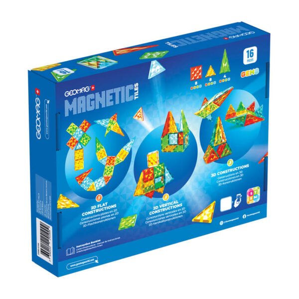 Geomag Magnetic Tiles Gems 16 cena