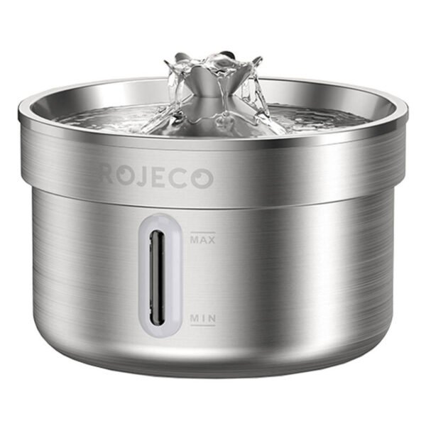 Stainless Steel Pet Water fountain 2l Rojeco