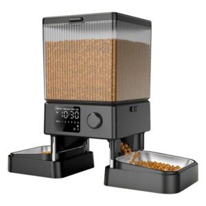 Double automatic pet feeder without WIFI Oneisall