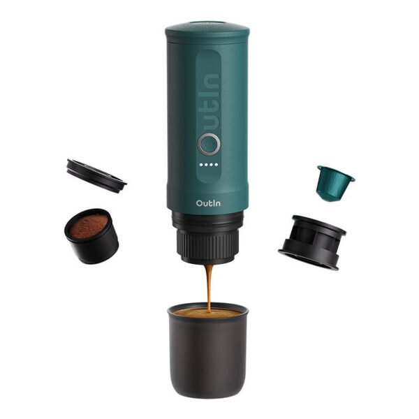 Portable coffee maker Outin Nano 7500mAh (Teal) cena