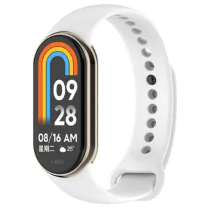 Silikónový remienok pre Xiaomi Smart Band 8 - Biely