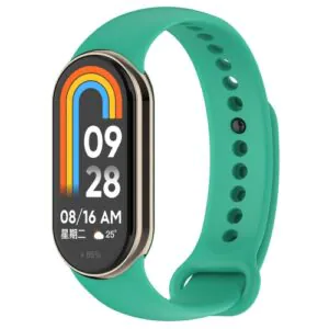 Silikónový remienok pre Xiaomi Smart Band 8 - Svetlozelený