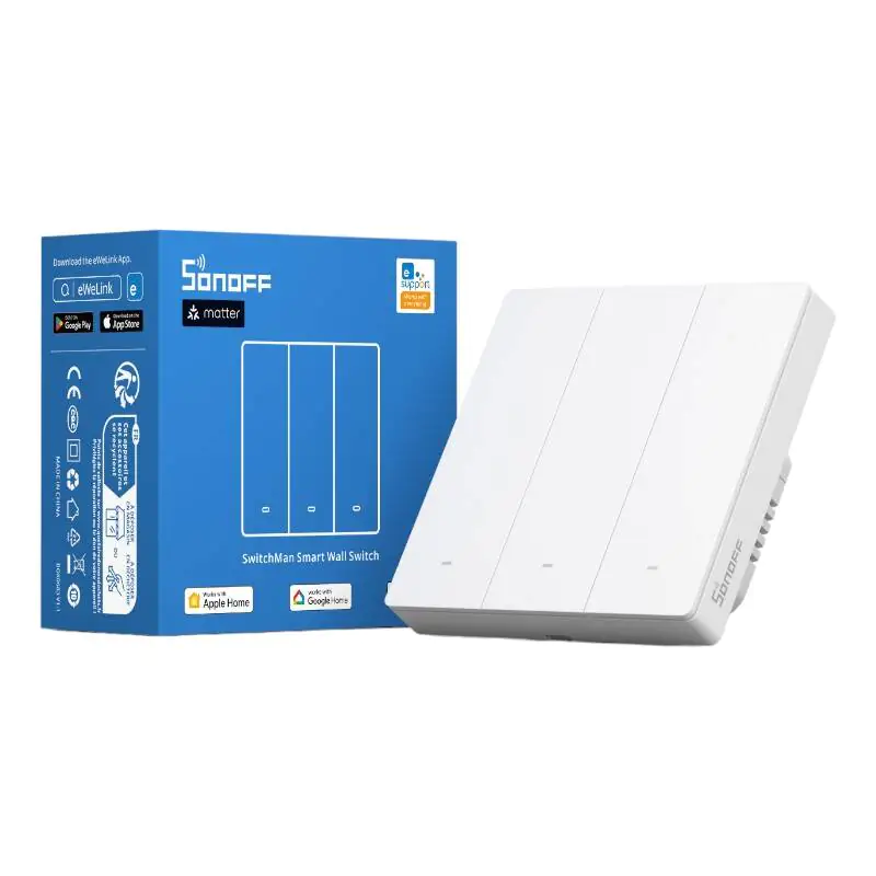 Smart wall switch SONOFF M5-3C-86W Matter (3-channel) sk